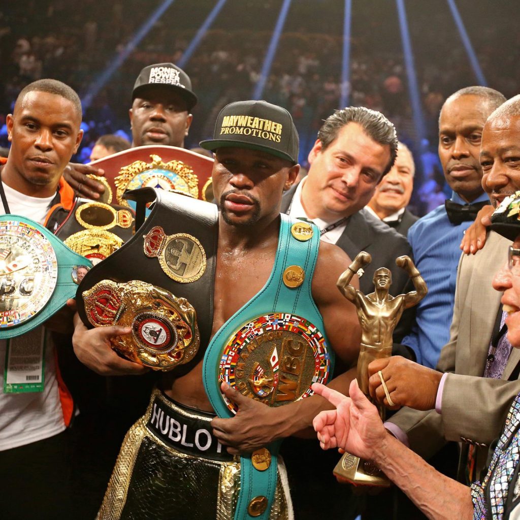 Floyd Mayweather Jr WBC Emerald Belt - Kombatnet Blog