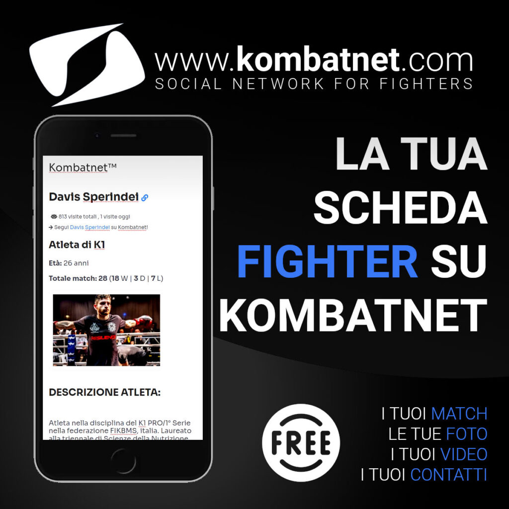 La tua scheda fighter su Kombatnet