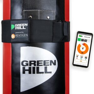 GREEN HILL Boxing Revo Tracker sensore per sacco da boxe conta colpi pugilato misuratore Pugni Frequenza Forza - Kombatnet