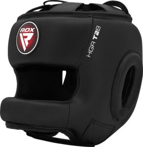 Caschetto boxe con barra paranaso RDX - Kombatnet