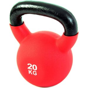 POWRX Kettlebell ghisa 4-30 kg - Rivestimento in Neoprene + PDF Workout - Kombatnet
