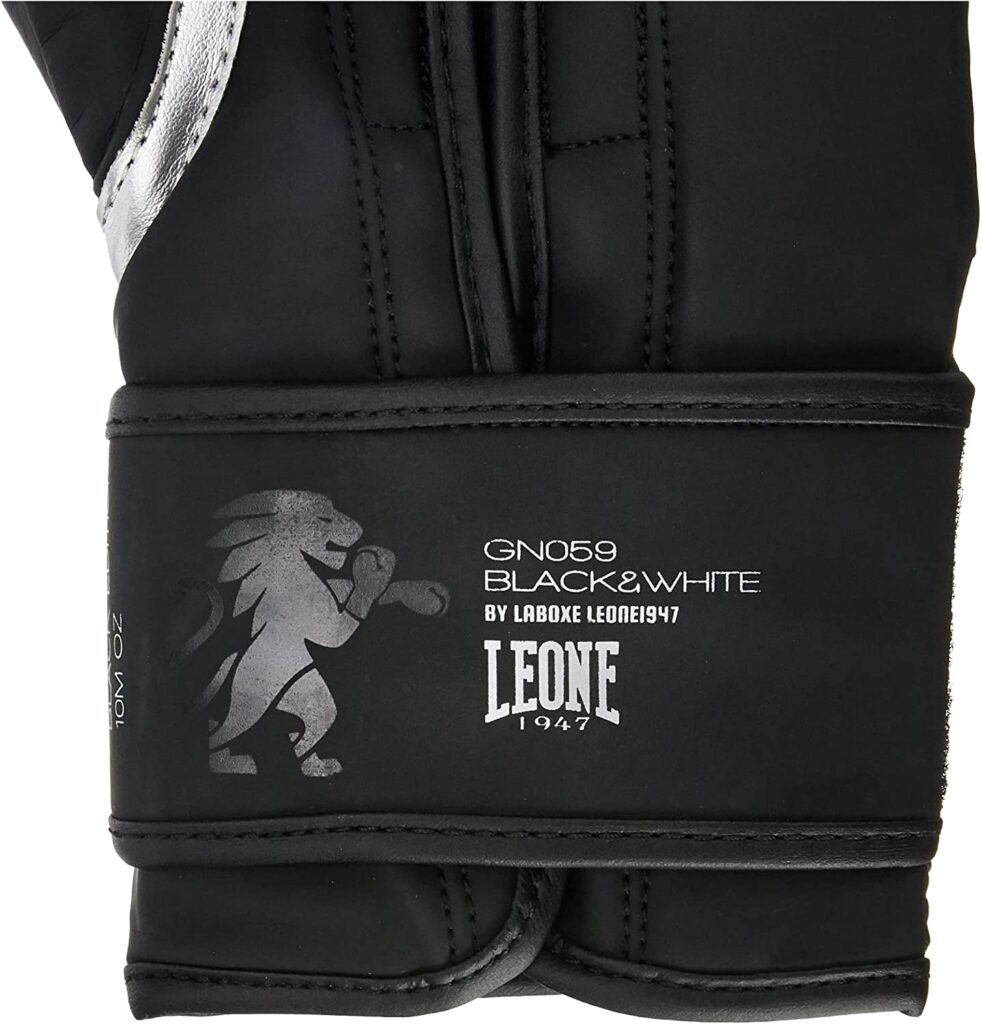 Guantoni black and white Leone 1947 interno dettaglio - Kombatnet