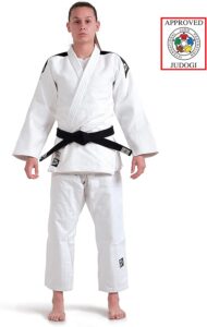 Acquista ora il GREEN HILL JUDOGI Blu Professional IJF Approved Judo GI Kimono Unisex Blue Bianco - Kombatnet