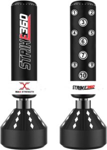 Sacco da boxe autoportante da terra Max Strength Strike 360 - Kombatnet
