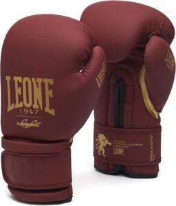 Guantoni da boxe LEONE 1947 bordeaux - Kombatnet