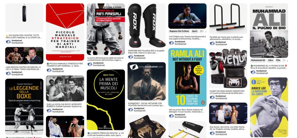 Visita ora la bacheca Pinterest di Kombatnet