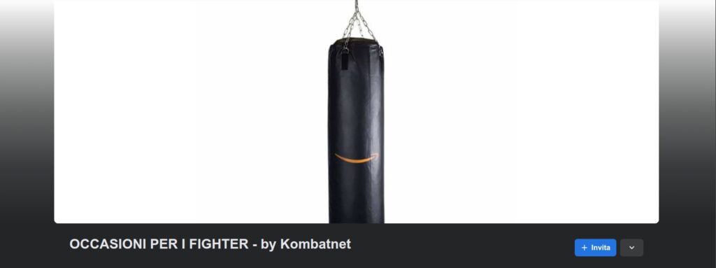 Iscriviti ora al gruppo Facebook "Occasioni per i fighter" di Kombatnet