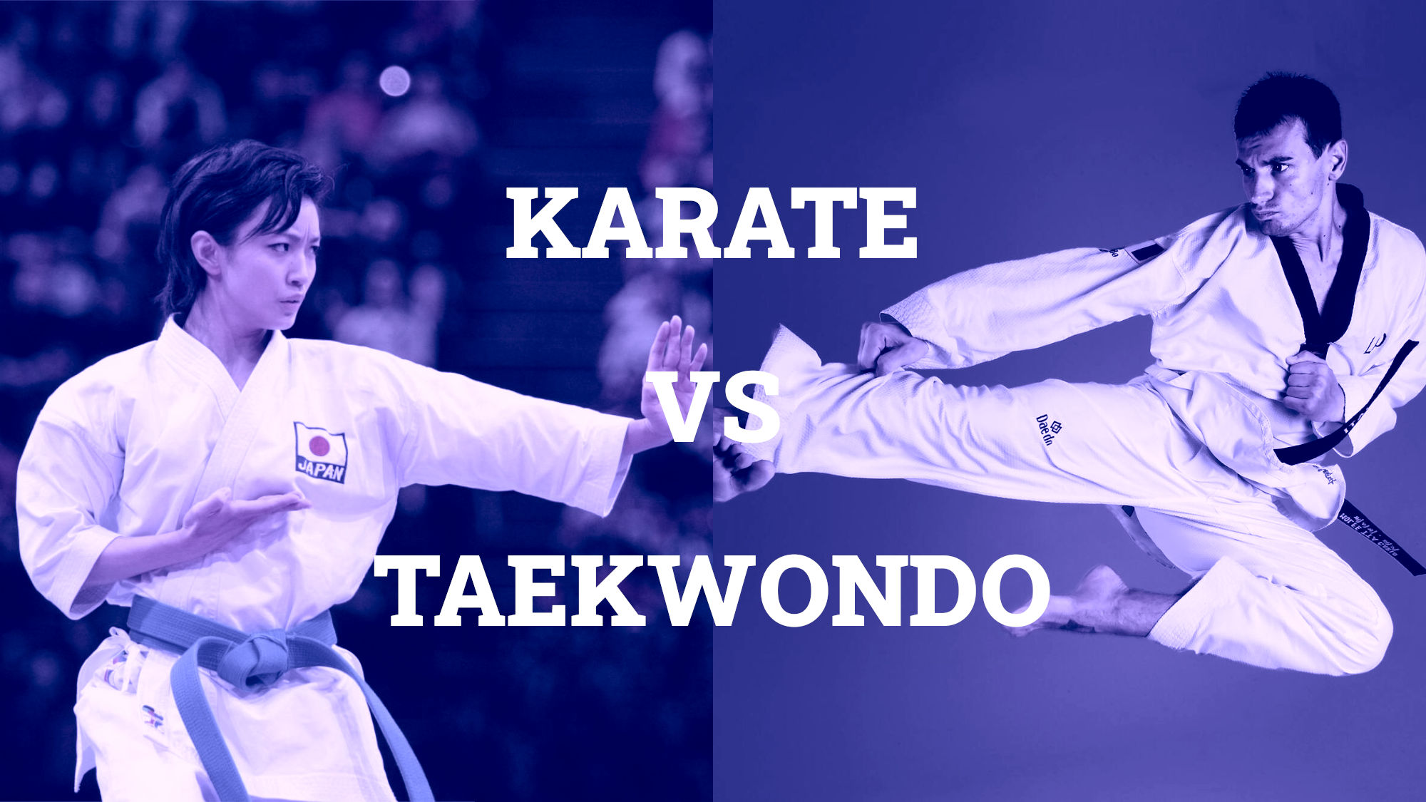 Le differenze tra il Karate ed il Taekwondo