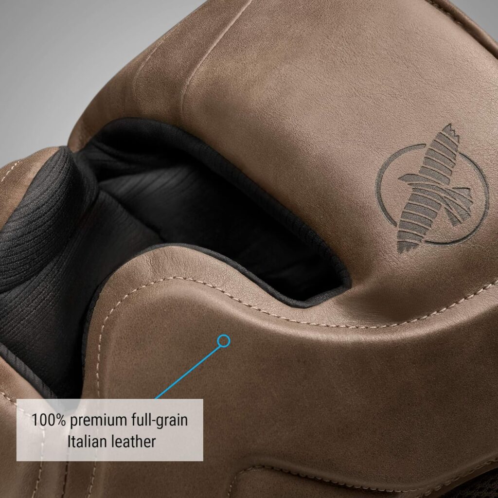 Hayabusa T3 LX caschetto in pelle dettaglio - Kombatnet