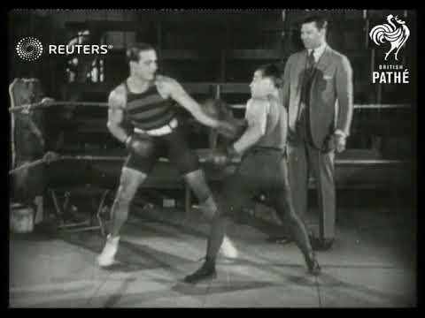 Il match-duello di boxe tra Rodolfo Valentino e Frank O'Neil