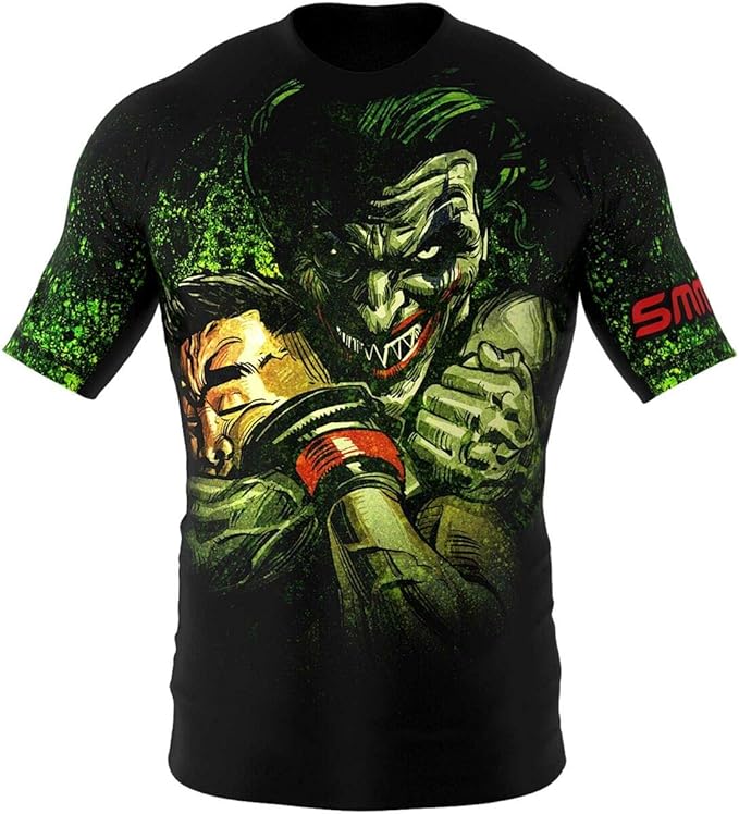 Maglietta Rash Guard T-Shirt SMMASH The Choker MMA BJJ Traspirante - Kombatnet