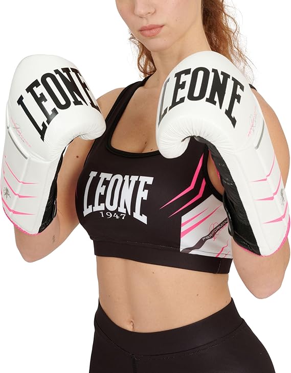 LEONE 1947 Top Donna Revo Fluo Reggiseno sportivo guantoni - Kombatnet