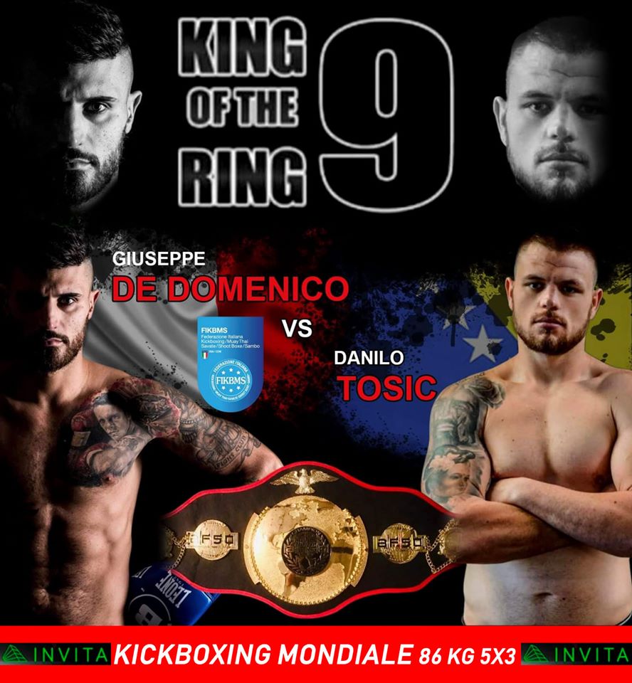 King of the Ring 9 - Giuseppe De Domenico vs Danilo Tosic - Fabio Corelli - Kombatnet