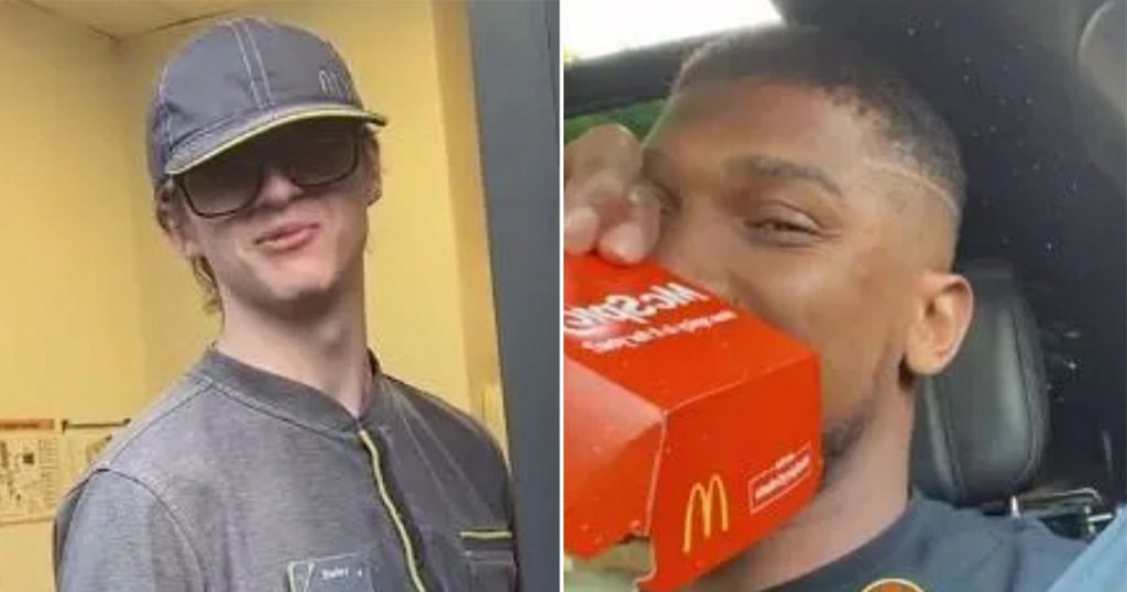 Anthony Joshua chiede un panino gratis al McDonalds - Kombatnet News
