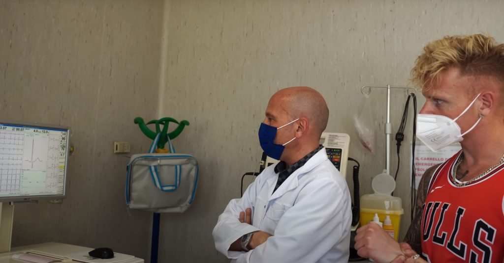 Controllo medico al cuore per Mattia Faraoni peso massimo di kickboxing - Kombatnet News