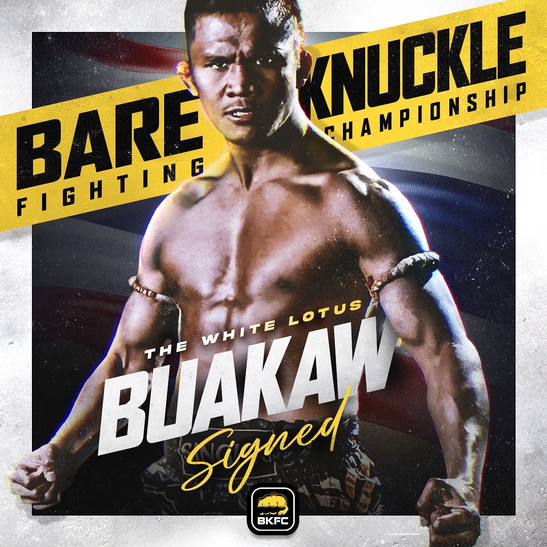 Buakaw combatterà nella Bare Knuckle Fighting Championship