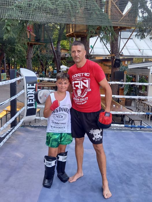 Il maestro Fabio Corelli organizzatore di Adventure Fight Night Riccione