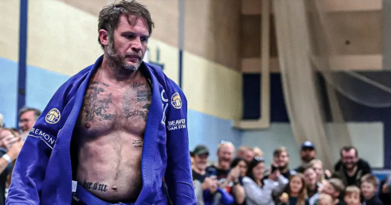 Tom Hardy medaglia d'oro agli Open di Brazilian Jiu-Jitsu