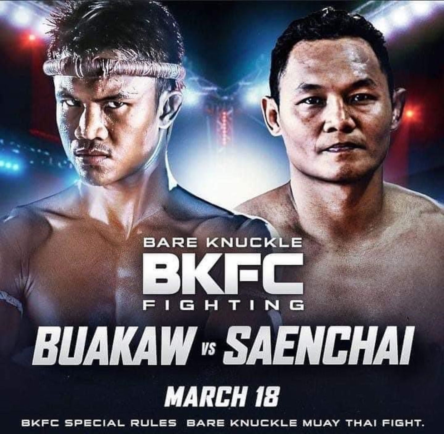 Saenchai e Buakaw si affrontano in un match di bare-knuckle per la BKFC