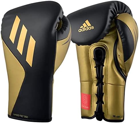 Clicca qui ed acquista ora i guantoni da pugilato professionali con chiusura a lacci Adidas TILT 350 su Amazon - Kombatnet