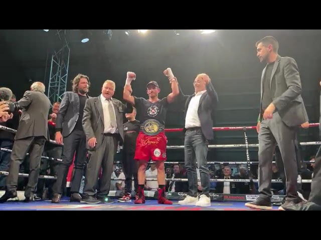 Matteo Signani ha battuto per KO Anderson Prestot riconquistando il titolo di campione europeo EBU - Kombatnet News