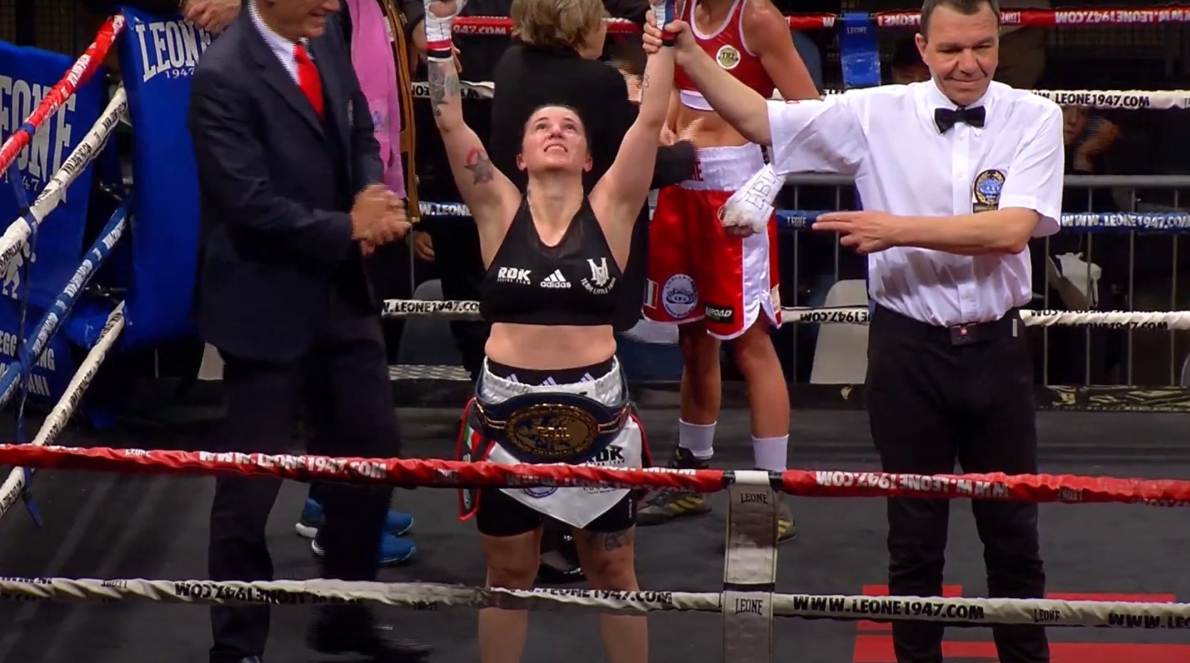 Martina Bernile batte Justine Lallemand e diventa Campionessa Europea EBU di pugilato