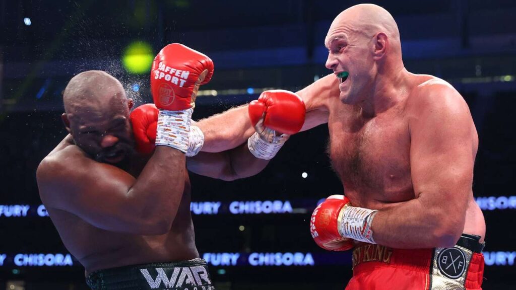 Derek Chisora non è riuscito a trovare il colpo del KO contro un sovrastante Tyson Fury - Kombatnet News