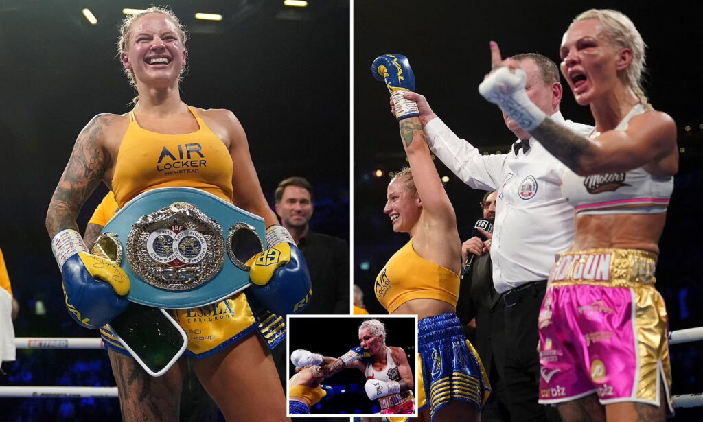 Ebanie Bridges difende la cintura IBF contro Shannon O Connell - Kombatnet News