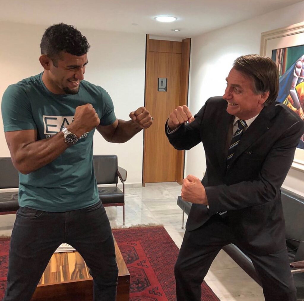 Douglas Lima e Bolsonaro