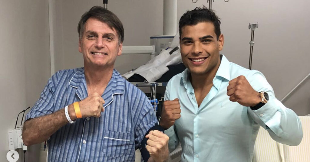 Bolsonaro con Paulo Costa