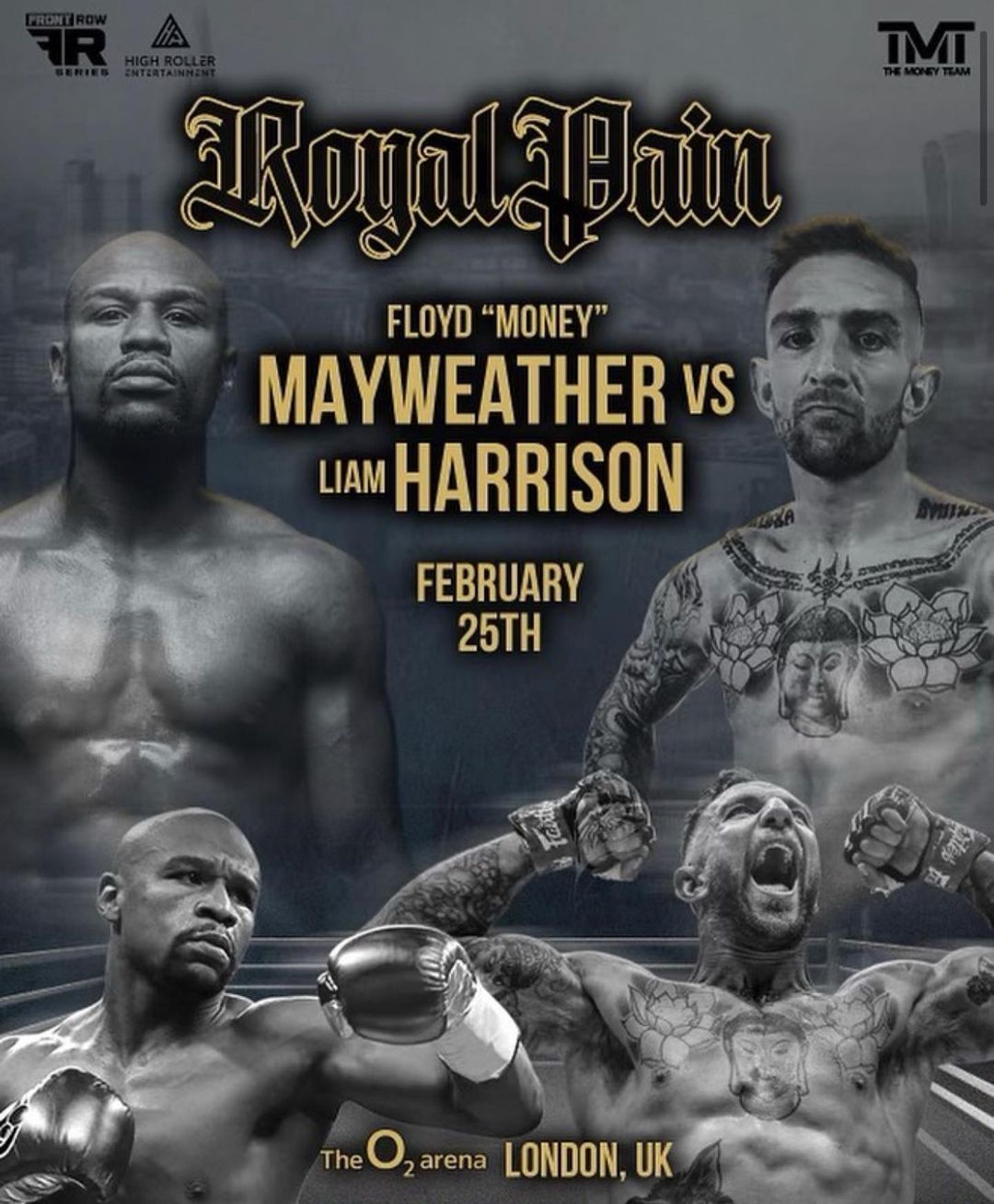 No. non ci sarà alcun match tra Floyd Mayweather e Liam Harrison
