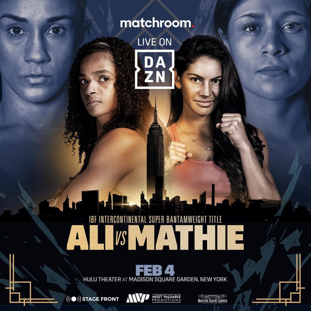 Scontro tra modelle Ramla Ali vs Avril Mathie per la cintura IBF - Kombatnet News