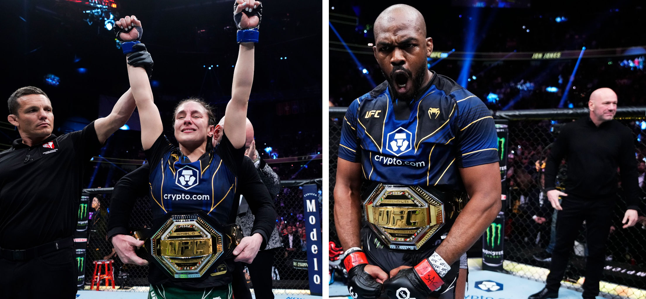 Jon Jones batte Ciryl Gane, Alexa Grasso batte Valentina Shevchenko: tutti i risultati di UFC 285