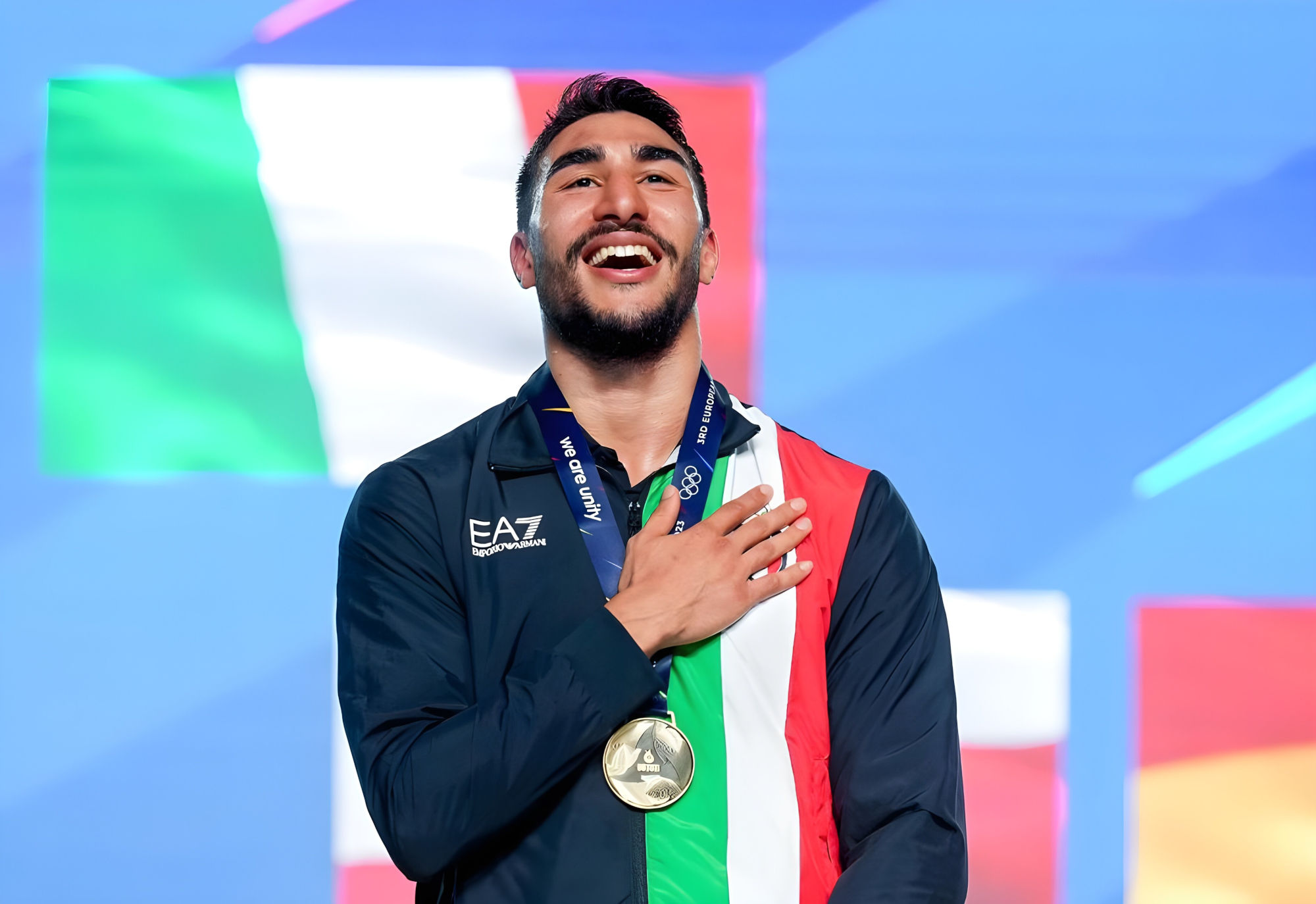 Aziz Abbes Mouhiidine medaglia d'oro agli europei di pugilato di Cracovia