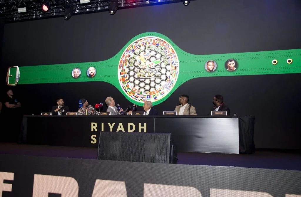 WBC Ryiadh Championship Belt Tyson Fury VS Ngannou - Kombatnet