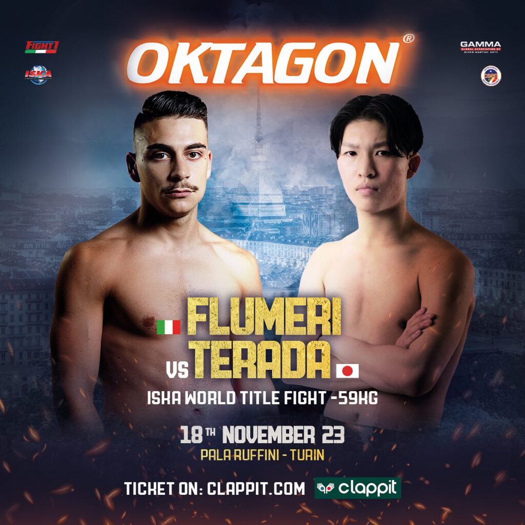 Mirko Flumeri vs Takumi Terada - Oktagon 18 novembre 2023 - Kombatnet