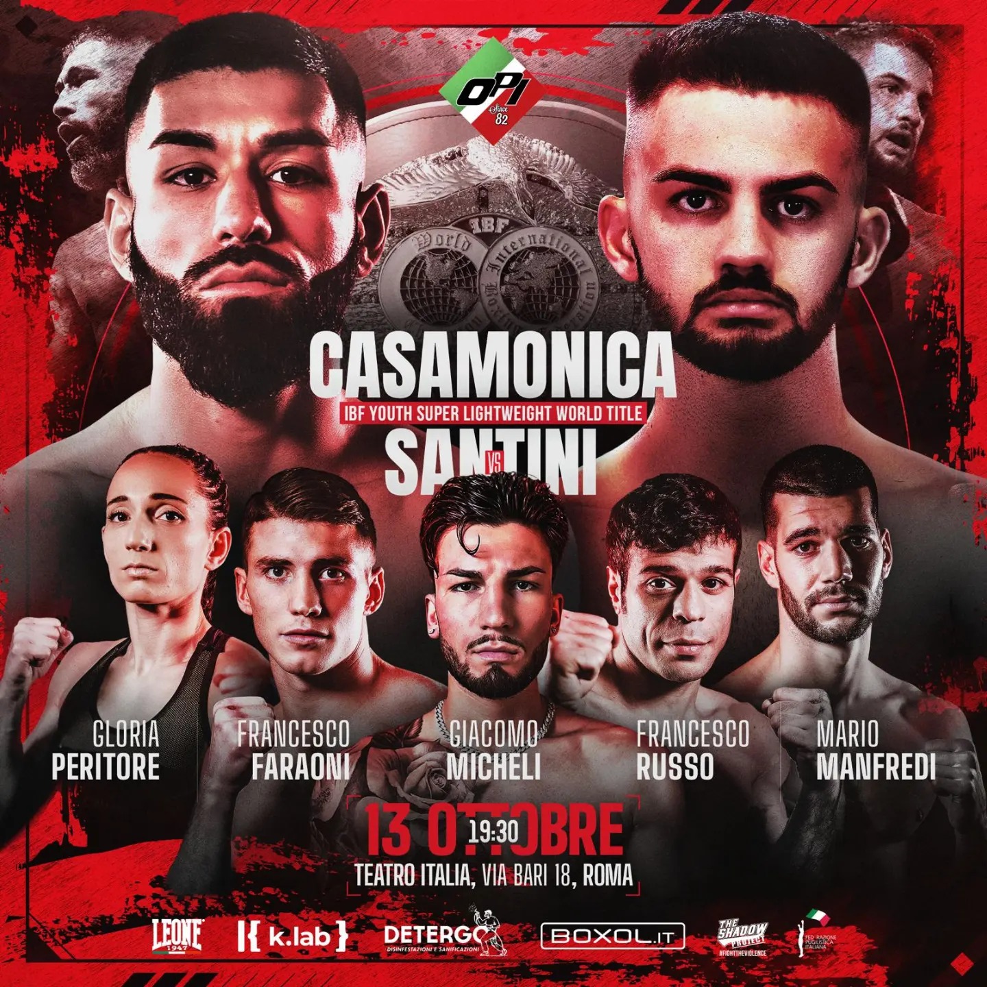 Pugilato: Armando Casamonica campione del mondo IBF, Gloria Peritore stravince