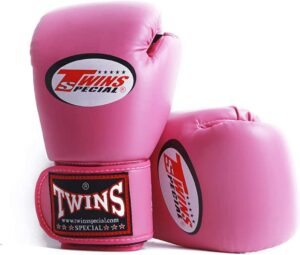 Guantoni da boxe boxing pugilato kickboxing boxe thailandese thaiboxe Twins Special rosa - Kombatnet