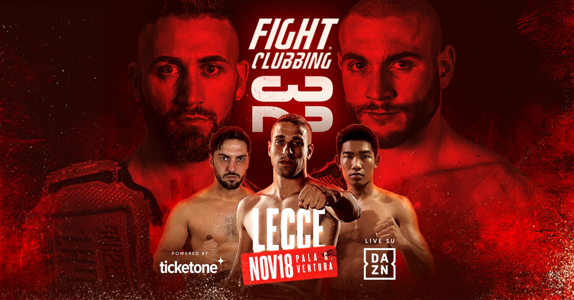 Fight Clubbing 32: Pellegrino, Milea, Carafa e Puce conquistano la cintura