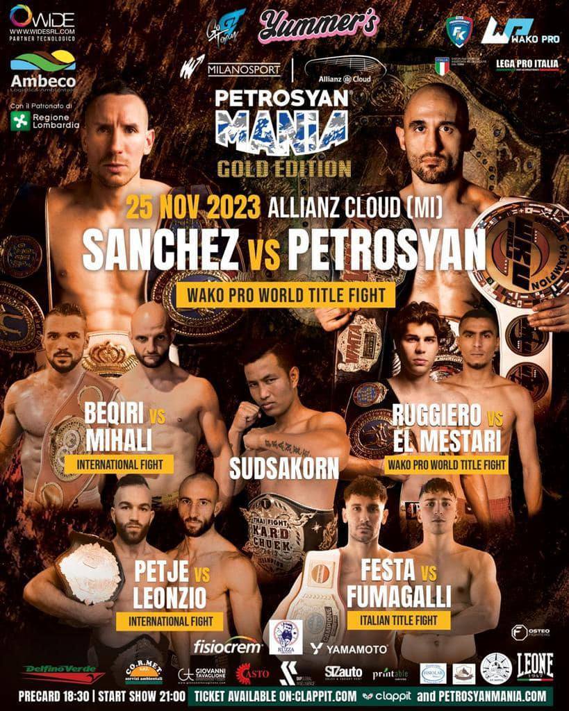 Locandina PetrosyanMania Gold Edition - Allianz Cloud - Kombatnet