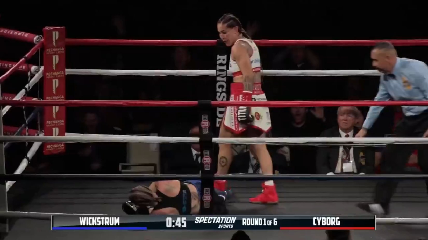 Cris Cyborg batte Kelsey Wickstrum e lancia la sfida  a Katie Taylor