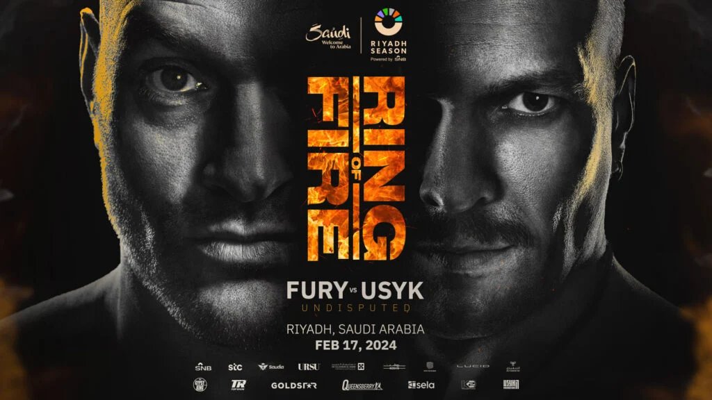 Undisputed Ring of Fire Fury vs Usyk - Kombatnet