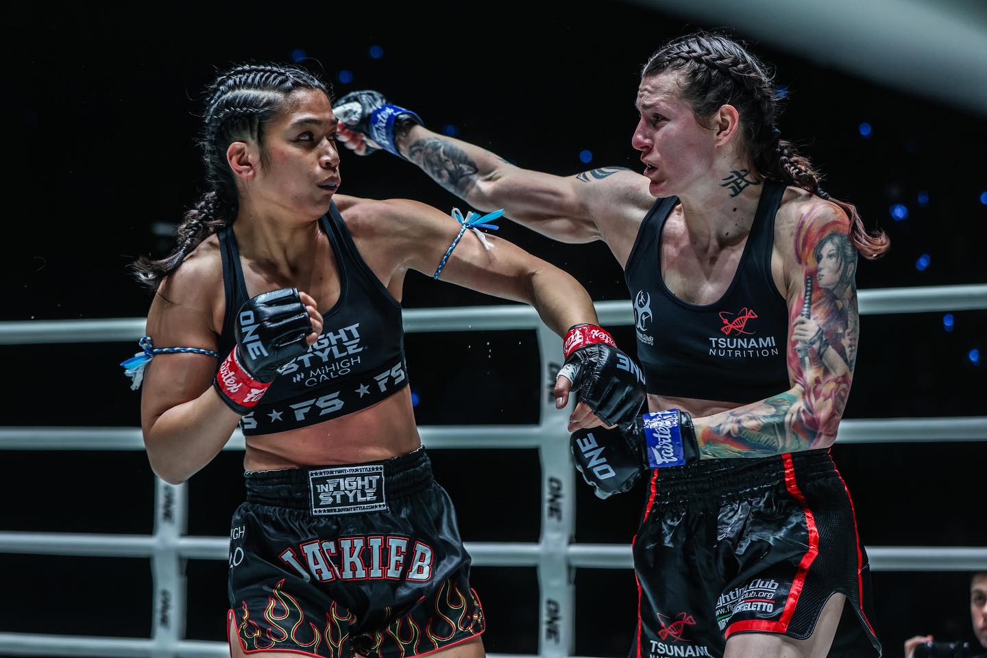 Martine Michieletto sfiora la vittoria ad ONE Fight Night 20 contro Jackie Buntan