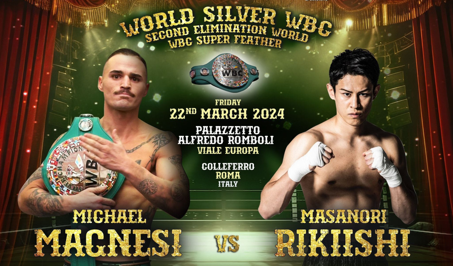 Masanori Rikiishi batte Michael Magnesi per KOT al 12° round: delusione e rabbia per una vittoria sfumata