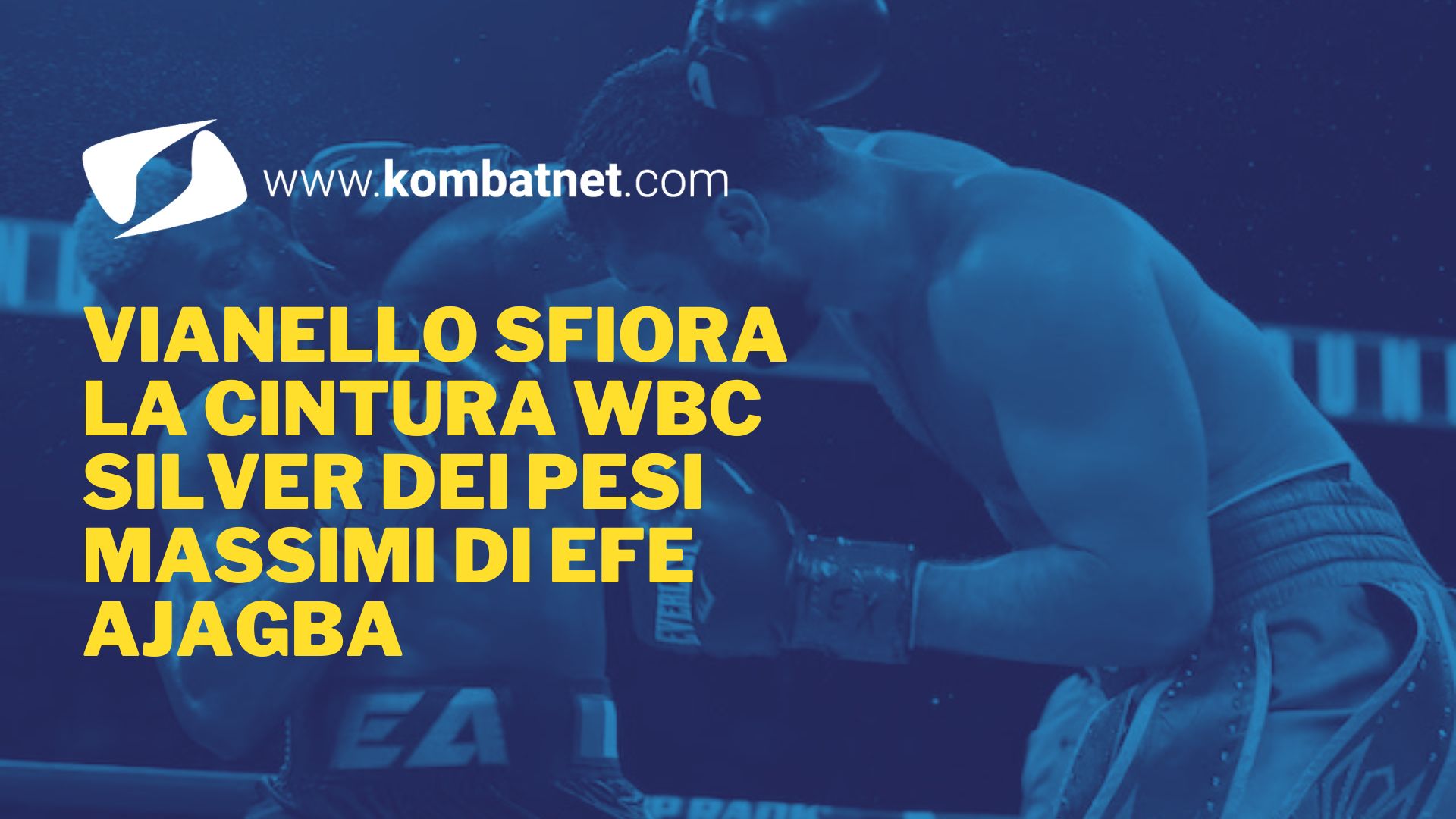 Boxe: Guido Vianello sfiora la cintura WBC Silver dei pesi massimi di Efe Ajagba