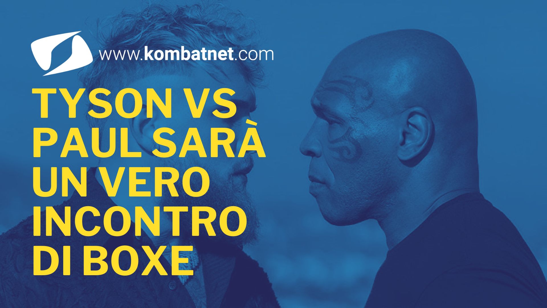 Mike Tyson VS Jake Paul sarà un vero incontro di boxe professionale, non una esibizione
