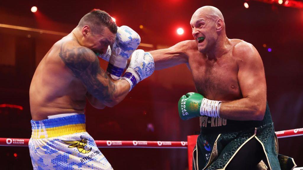La terribile potenza di Fury contro Oleksandr Usyk - Kombatnet