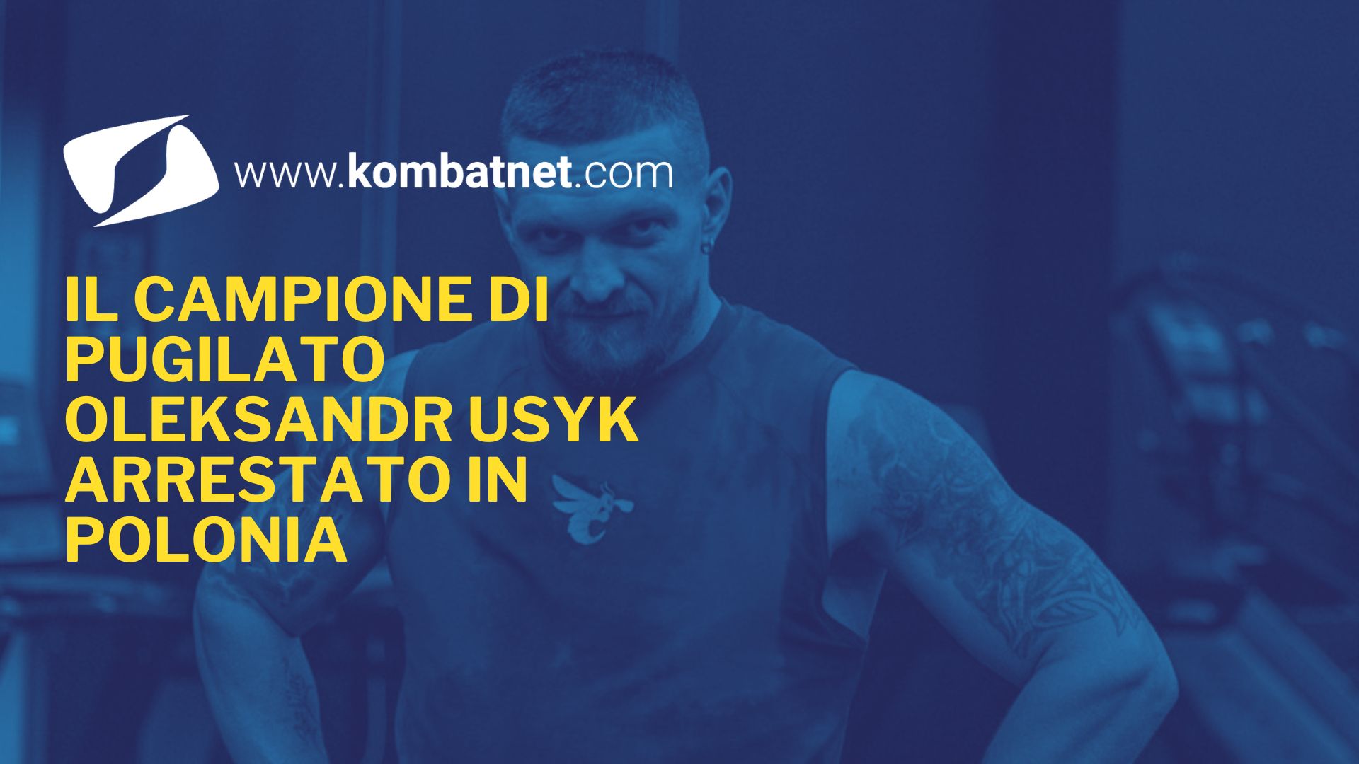 Il campione di pugilato Oleksandr Usyk arrestato in Polonia