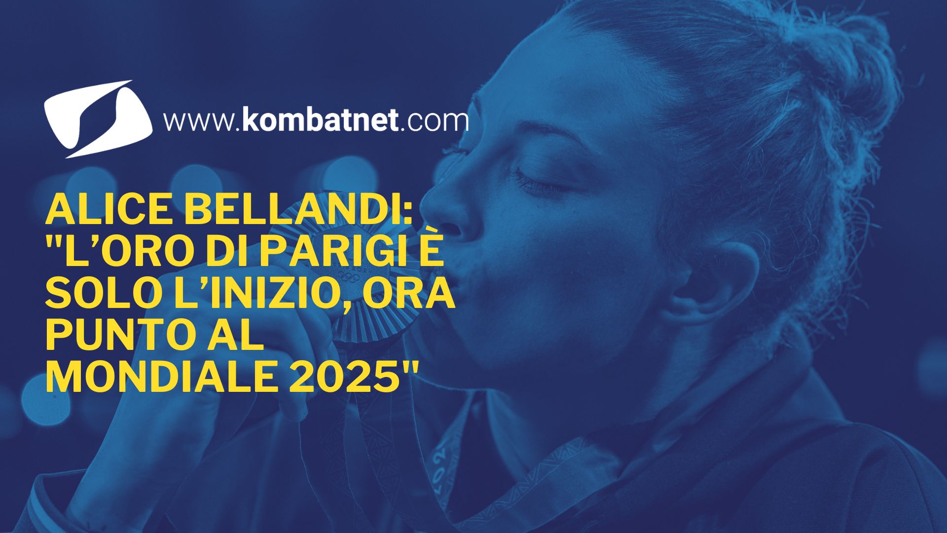 Alice Bellandi: "L’oro di Parigi è solo l’inizio, ora punto al mondiale 2025"