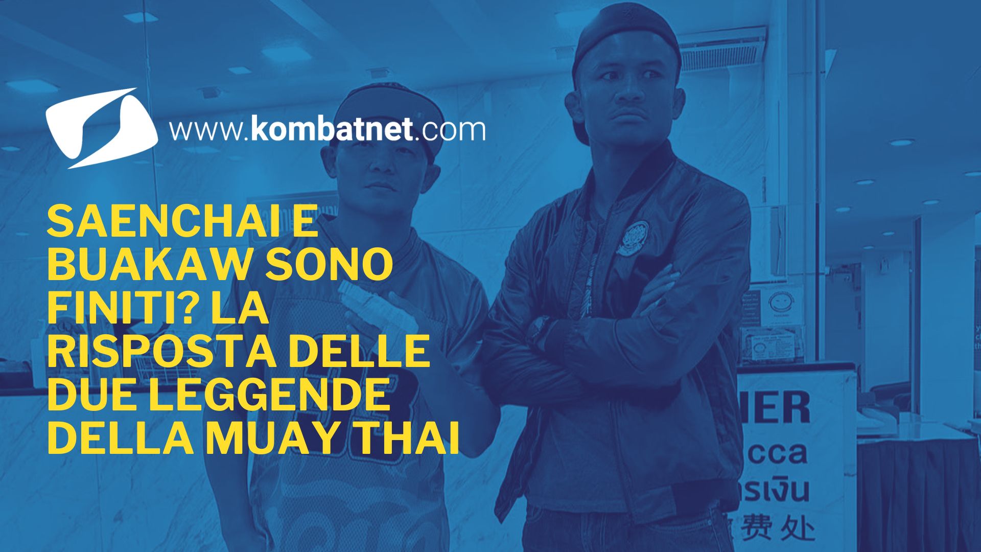 Saenchai e Buakaw devono appendere i guantoni al chiodo? La risposta delle due leggende della Muay Thai